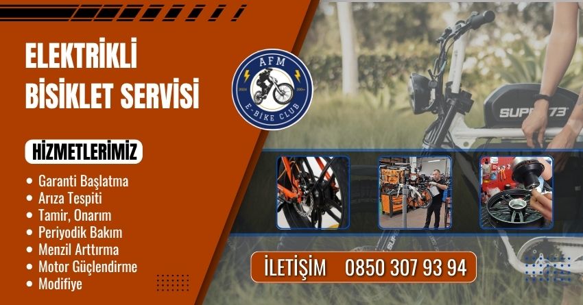 Elektrikli Bisiklet Servisinde Uzman Firma